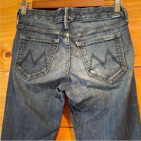 MOTHER The Looker Mid Rise Skinny Jeans in Here Kitty Kitty 25 - Picture 4 of 16